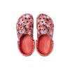 Baya Seasonal Printed Clogs ”Spicy Orange White”