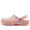 Baya säsongsbetonade Clogs med tryck ”Pink Blue”