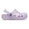 Baya säsongsbetonade Clogs med tryck ”Purple”