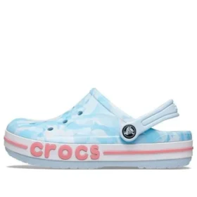 Bayaband Bubble Camo Clogs ”Mineral Blue Pink”
