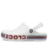 Bayaband Rainbow Glitter Clogs ”White Red”