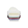 Bayaband Rainbow Glitter Clogs ”White Red”