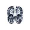 Beach Marbled Unisex svarta och vita Sandaler ”Black White”