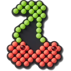 Beaded Cherry Jibbitz™-berlocker