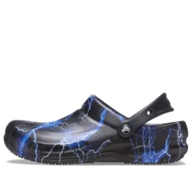 Bistro Clogs ”Black Lightning Bolts”
