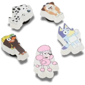 Bluey 5-pack Jibbitz-berlocker
