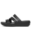 Boca Strappy Wedge Sandaler ”Black”
