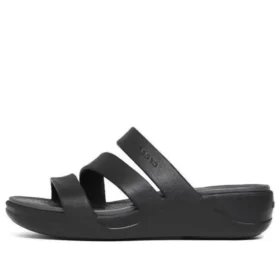 Boca Strappy Wedge Sandaler ”Black”