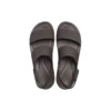 Brooklyn Croco Low Espresso Sandal ”Brown”