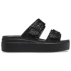 Brooklyn Croco Shine Buckle ”Black”