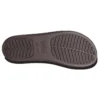 Brooklyn Croco Shine Slide-sandaler ”Espresso”