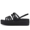 Brooklyn Strappy Black Sandaler