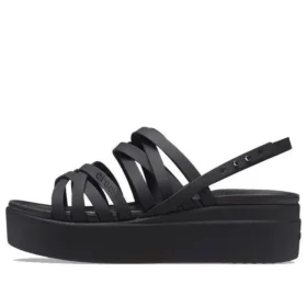 Brooklyn Strappy Black Sandaler
