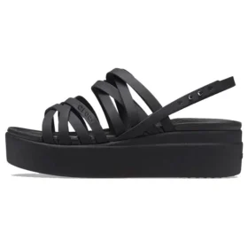 Brooklyn Strappy Black Sandaler