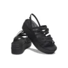 Brooklyn Strappy Black Sandaler