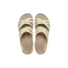 Brooklyn Strappy Low Wedge ”Bone”