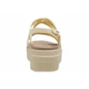 Brooklyn Strappy Low Wedge ”Bone”