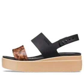 Brooklyn Tort Low Wedge ”Black Brown” Brooklyn Tort Low Wedge ”Black Brown”