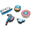 Captain America 5-pack Jibbitz-berlocker