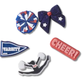 Cheer 5-pack Jibbitz-berlocker