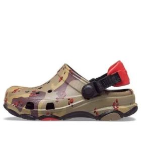 Classic All-Terrain Clog i kamouflage ”Brun Grön Svart”