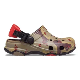 Classic All-Terrain Clog i kamouflage ”Brun Grön Svart”