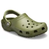 Classic Beach unisex-sandaler i armégrönt
