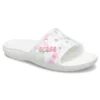 Classic Bleach Dye Slides ”White Pink”