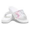 Classic Bleach Dye Slides ”White Pink”