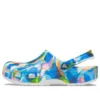 Classic Bubble Block Clogs ”Blue Multi”