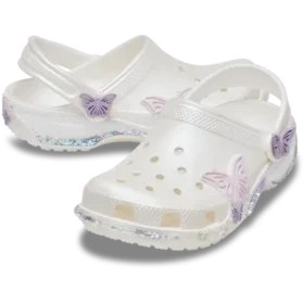 Classic Butterfly Sparkle Shaker Clog för barn