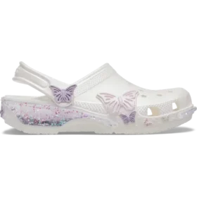 Classic Butterfly Sparkle Shaker-Clog för småbarn