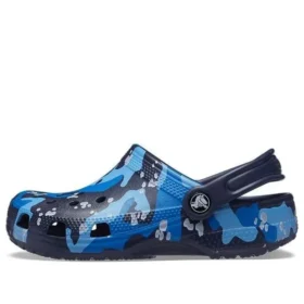 Classic Camo Clogs ”Blå Svart”