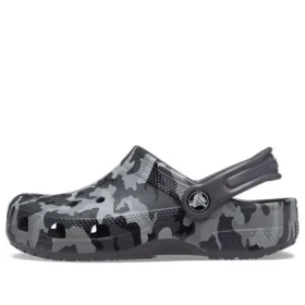Classic Camo Clogs ”Black Grey”