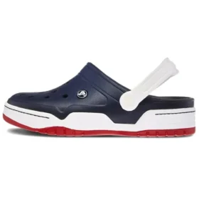 Classic Clog beach shoe, blå och vit