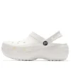 Classic Clog Clouds Retro-strandsko Vit