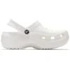 Classic Clog Clouds Retro-strandsko Vit