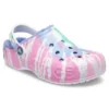 Classic Clog Crocs med Tie-Dye-tryck ”Multi-Color”