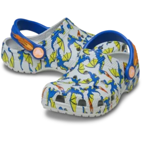Classic Clog för småbarn med drakmotiv