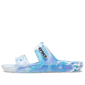 Classic Clog Marble Beach ”Vit Blå”