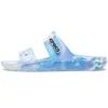 Classic Clog Marble Beach ”Vit Blå”