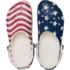 Classic Clog med amerikansk flagga Classic Clog med amerikansk flagga