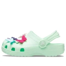 Classic Clog med fjärilsberlock ”Mint”