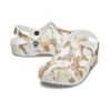 Classic Clog med kamouflage-tryck för stranden ”White Camouflage”