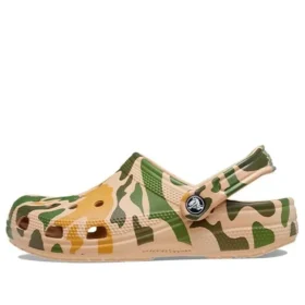 Classic Clog med kamouflageprint ”Khaki Green”