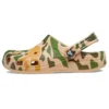 Classic Clog med kamouflageprint ”Khaki Green”
