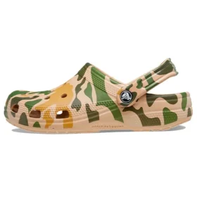 Classic Clog med kamouflageprint ”Khaki Green”