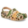 Classic Clog med kamouflageprint ”Khaki Green”