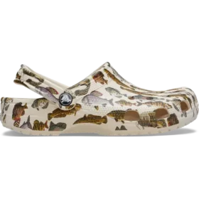 Classic Clog med sötvattensfiskmotiv