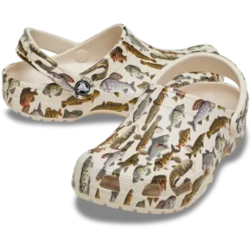 Classic Clog med sötvattensfiskmotiv